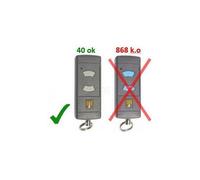 Télécommande HÖRMANN HSE2 40 MHZ