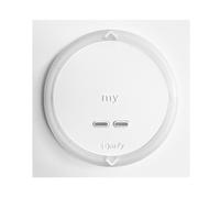 Somfy Commande radio murale Smoove Origin IO - Sans fil - io-homecontrol - Pour 1 moteur ou 1 groupe
