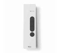 Nice Télécommande DOMI P1 pour volets roulants – Bidirectionnelle monocanal blanche