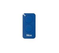 Emetteur de télécommande bleu NICE 2 canaux pour portail et porte de garage - INTI2B