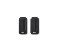 Télécommande NICE MyGo2 pour Portail 2 Canaux Compatible Flor-S One Flore pour Portail et Garage Fréquence 433,92 MHz avec Technologie O-Code Rolling Code (2, Noir)