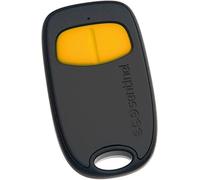 Télécommande Portail 2 Canaux - Commande Garage, Portail - Portée 40 m | SimplyControl jaune, porte garage, boutons intuitifs, commande distance, AAM0130