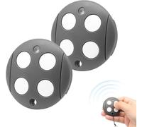Telecommande Portail Compatible avec MHOUSE GTX4 433,92 MHz, Bip Portail Porte De Garage, 4 Canaux, Code de Roulement (Lot de 2)