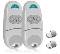 Télécommande portail universelle 433,92 MHz, compatible avec Top 432EE, 432EV, 432NA, 432A, 432M, 432S, T432, 2 canaux (2)