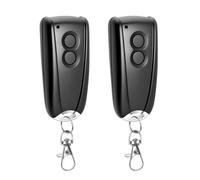 Télécommande Portail Universelle 433 MHz - Compatible avec Ecostar RSC2-433, Liftronic 500/700/800, Portronic D2500/D5000/S4000 - s'applique à Portails Automatiques, 2 Canaux (Pack de 2) (2)