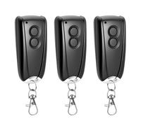 Télécommande Portail Universelle 433 MHz - Compatible avec Ecostar RSC2-433, Liftronic 500/700/800, Portronic D2500/D5000/S4000 - s'applique à Portails Automatiques, 2 Canaux (Pack de 3)
