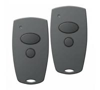 Télécommande Portail Universelle 868,3 MHz, Remplacement pour Marantec D302 D304 D313 D321 D382, Bip Garage Copieuse à 2 Canaux, Émetteur Compact et Facile à Programmer