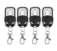 Télécommande porte-clés, 4 pièces universel clonage télécommande sans fil porte-clés pour porte de garage de voiture 433 mhz