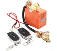Télécommande pour isolateur de batterie 12 V 24 V - Interrupteur principal sans fil - Dispositif anti-vol pour voiture, bateau, camping-car, bornes en cuivre