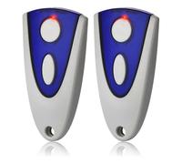 Télécommande pour ouvre-porte de garage compatible avec Novoferm Novotron 502 MAX43-2 et Novotron 512 MIX43-2 (433,92 MHz) - Lot de 2