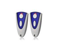 Télécommande pour ouvre-porte de garage Novoferm Novotron502Max43-2Novotron512Mix43-2 433,92 MHz (lot de 2) [DB] Bleu