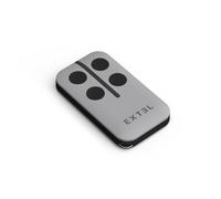 Extel - Télécommande supplémentaire 4 Boutons pour motorisation de Portail et Porte de Garage, 433,92 MHz, Rolling Code sécurisé, Pile Incluse