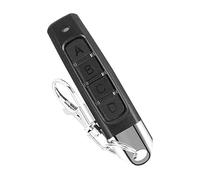 Télécommande pour porte de garage, porte-clés pour ouvrir les portes de garage - Télécommande de copie MHz avec porte-clés - 4 boutons pour remplacement, accessoire de fermeture