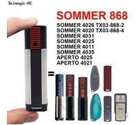 Télécommande pour porte de garage - SOMMER - 4020 4026 TX03 - 868MHz - 4 boutons - Code tournant