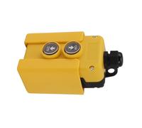 Télécommande pour Remorque à Benne Basculante, 12V DC, 4 Fils, 2 Boutons, Support Magnétique Mural, 14x6,4x5,3 cm, Plastique et Métal