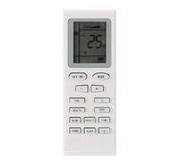 Télécommande pour SANYO, Accessoire de Télécommande de Contrôleur de Climatiseur Blanc pour Sanyo sans Batterie