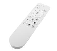 Télécommande pour Ventilateur de Plafond Dc, 6 Vitesses, Éclairage LED | Boîtier en Plastique Blanc, Réglage de L’Intensité, Minuterie, Commande sans Fil Depuis la Chambre Salon