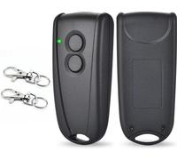 Télécommande radio 43,392 MHz, lot de 2 pour porte de garage