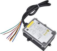 Télécommande radio industrielle Bouton d'arrêt et de démarrage 2 touches pour grue de levage Interrupteur sans fil YU?2SAC 220V