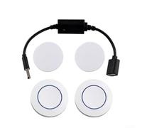 Télécommande RF sans fil USB 5 V pour bande lumineuse LED, adaptateur d'alimentation CC 433 MHz avec fonction d'apprentissage, pour installation facile du pilote pour lampe de lecture et ventilateur