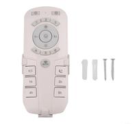 Télécommande sans fil 2,4 g et récepteur pour ventilateur de plafond à onduleur Qh007 DC, contrôleur de pilote de fréquence variable, blanc (B)