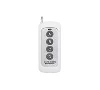 Télécommande Sans Fil 433 MHz, Module D'Apprentissage Du Code EV1527 avec Antenne ABCD, Commande à 4 Boutons, Ouvre-Porte Longue Portée 1 000 M.