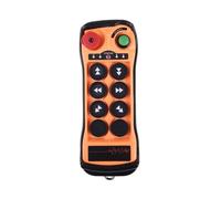 Télécommande sans fil 6 boutons, double canal de vitesse, for palan radio, contrôleur chariot élévateur, grue 24-460 V Télécommande sans fil(1T)