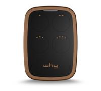 Télécommande SICE Why Evo Noa noir - 4 canaux, Multifréquences, Rolling code - Portail, garage