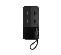 Télécommande Telcoma NOIRE 4E pour portail et garage