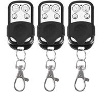 Télécommande Universelle - Lot de 3 - 433 MHz - 4 Boutons - Duplicateur de Signal