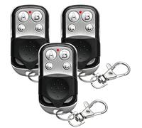 Telecommande Universelle Portail 433,92 MHz, 3 Pièces Bip Portail Universelle Télécommande Portail Garage sans Fil à 4 Boutons Touches Copieuse pour Voiture et Porte de Garage Remplacement Code Fixe