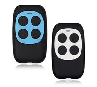 Télécommande Universelle Portail 433 MHz Lot de 2 Clonage Rapide 4 Boutons pour Voitures Portes de Garage Stores Barrières Portée 10m opieuse sans Fil Code Fixe Anti-Pression Accidentelle