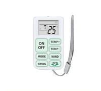 Télécommande universelle pour climatiseur sans configuration, télécommande de rechange infrarouge pour toutes les marques (blanc)