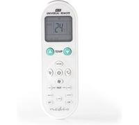 Nedis Télécommande universelle climatiseur ACRC1WT – Compatible 1000+ modèles, écran LCD, minuterie