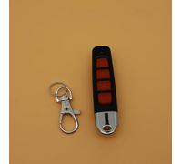 Télécommande universelle sans fil à 4 touches 433 MHz pour la maison, antivol, porte de garage, fenêtre de toit, flèche, noir et rouge