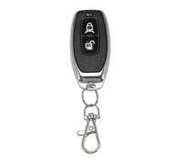 Télécommande universelle sans fil RF 433 MHz, copie automatique, 2 boutons, pour portail, garage