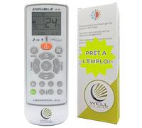 Télécommande Wellclima Compatible avec les modèles Unico, Issimo et Climapiù pour Olimpia Splendid, Seule Alternative à l’Original, Prête à l’Emploi, Configurée Uniquement pour Ces Modèles, Avec piles
