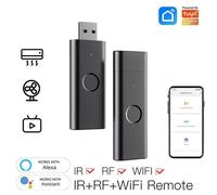 Télécommande Wifi intelligente universelle à commande vocale, dispositifs de maison intelligente à infrarouge