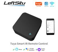 Télécommande WiFi IR Tuya pour climatiseur TV, télécommande universelle infrarouge pour maison intelligente pour Alexa,Google Home Yandex noir