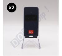 Télécommandes BFT MITTO COOL C2 2 boutons 433,92 MHz Rolling Code (U-Security) - Lot 2 remplace MITTO 2B RCB02 R1 + 1 goodie