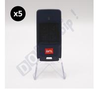 Télécommandes BFT MITTO COOL C4 4 canaux 433,92 MHz Rolling Code - Lot 5 remplace MITTO RCB04 + 1 goodie DOMOBIP