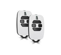 Télécommandes de portail lot de 2 433 92 MHz 4 canaux compatibles DEA GTI2 GTI4 GT2/4 Mio TR2/4 TR2N TR4N