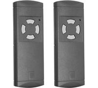 Télécommandes de remplacement pour portes de garage 40,685 MHz (lot de 2) - Compatibles avec les télécommandes Hörmann HS2-40, HS4-40, HSE2-40, HSE4-40, HSM2-40, HSM4-40