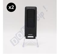 Télécommandes FAAC XT2 FDS 2 canaux 433/868 MHz réf 787017 - Lot 2