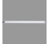 TELEFUNKEN - Réglette LED à intensité variable, 50 cm, pour cuisine, armoire de cuisine, lampe d'atelier, interrupteur infrarouge, lumière blanche neutre, 7 W, 720 lm, argenté