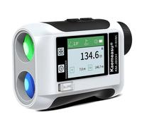 Télémètre de golf avec écran tactile LCD, grossissement 6,5x, options de portée : 600 m, 800 m, 1 200 m et 1 500 m