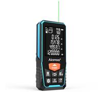 Télémètre Laser, Metre Laser 393ft/120m avec Grand écran avec Rétroéclairage, Niveau numérique, Commutation d’unité M/in/ft, Telemetre Laser, Faisceau Vert