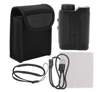 Télémètre laser rechargeable pour activités de plein air, télémètre à écran HDLCD résistant à l'eau et mesure de hauteur pour le tir, la