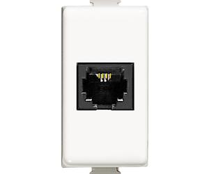 TELEPHONE WALL JACK RJ11 TERMINAL CONNECTOR, BTICINO MATIX AM5982