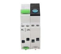 Télérupteur 3 Modes Horaires Disjoncteur WiFi 1P+N 25A 230VAC Coffret PA66 avec Connecteur pour Appareil électrique